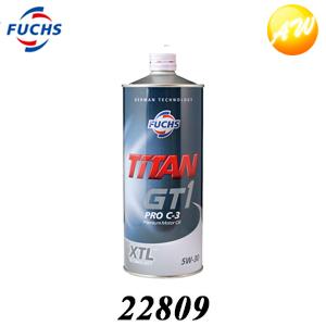 22809 SN/CF 5W30 1L FUCHS フックス 欧州車向けエンジンオイル TITAN ...