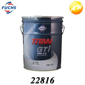 22816 SN/CF 5W30 20L FUCHS フックス 欧州車向けエンジンオイル TITAN...