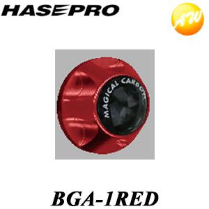 BGA-1RED マジカルカーボン ナンバーボルトガーニッシュ（2ピース） レッド ハセプロ ナンバ...