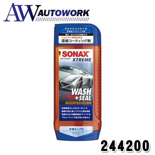 SONAX (ソナックス) エクストリーム ウォッシュ+シール (液体コーティング剤) 500ml ...
