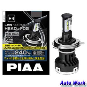 爆買 PIAA LEH140 LEDヘッドライト プレミアム H4 Hi/Low 6000k 車検対応  3年保証