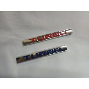 HA36S,アルト,アルトターボRS,アルトワークス TURBO ターボエンブレム 青文字 赤文字｜autrade