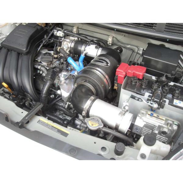 SIMOTA シモタ CB-216 日産 ニッサン K13系マーチ用 カーボンチャージャーシステム ...