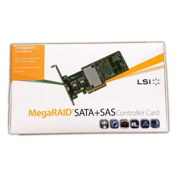 Broadcom LSI MegaRAID 9286-8 e SAS SATA ROC RAID外部...