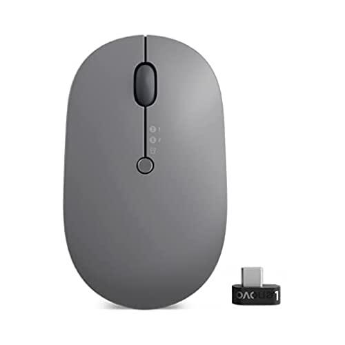 Lenovo GO ワイヤレス マルチ・デバイス マウス ダークグレー 4Y51C21217