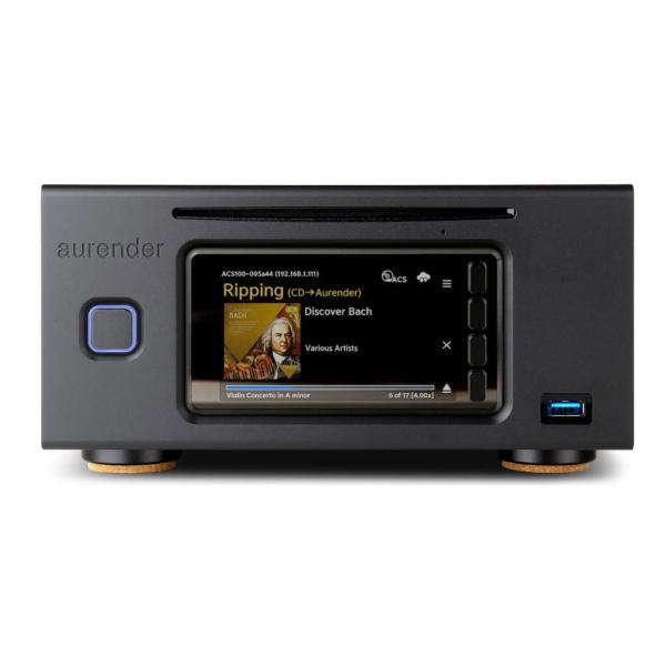 ACS100 [B:ブラック] Aurender [オーレンダー]  CDリッピングサーバーシステム