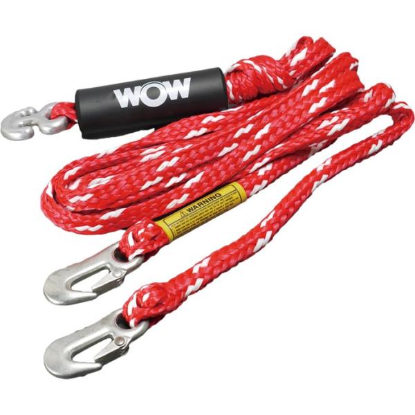 トーイングロープ 接続 WOW(ワオ) Yコネクター イージートゥコネクター付 3〜4人乗り用
