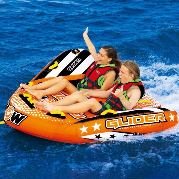 2人乗り トーイングチューブ バナナボート WOW(ワオ) グライダー