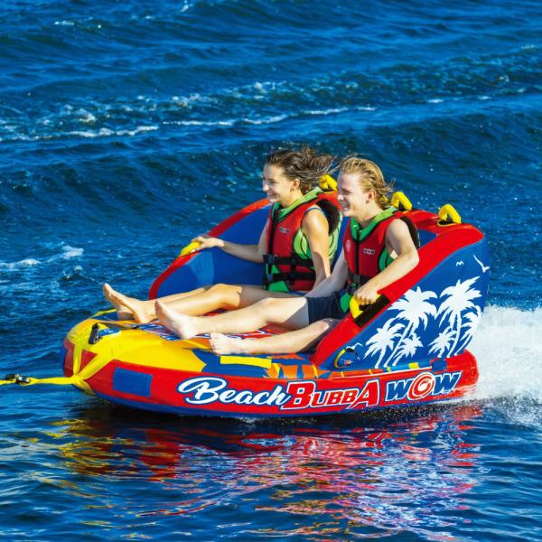 2人乗り トーイングチューブ バナナボート WOW(ワオ) ビーチブッバ