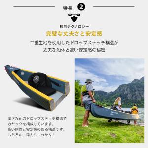 カヤック インフレータブル ボート 3人乗り ...の詳細画像4
