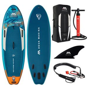 sup インフレータブル スタンドアップパドルボード AQUA MARINA アクアマリーナ RACE ELITE RAPID ラピッド BT-22RP｜アバコセレクション ヤフー店