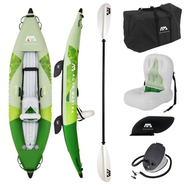 カヤック インフレータブル 1人乗り AQUA MARINA アクアマリーナ Betta ベッタ カ...