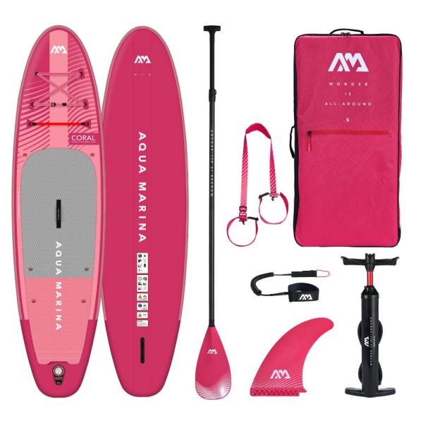 SUP インフレータブル スタンドアップパドルボード AQUA MARINA アクアマリーナCORA...