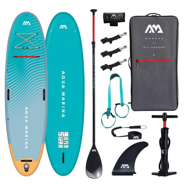 SUP フィットネス スタンドアップパドルボード インフレータブル セット AQUA MARINA ...