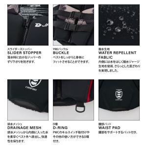 ライフジャケット ジェットスキー ライフベスト...の詳細画像3