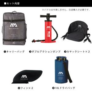 カヤック インフレータブル ボート 2人乗り ...の詳細画像3