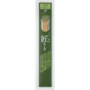 【クロバー】棒針　「匠」 ４本針  短  6号−10号　【C4-13】