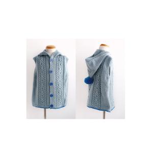amuhibi KNIT BOOK 2nd より】スカラップヨーク着分セット