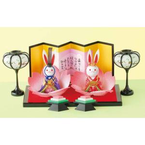 【パナミPanami】桃の節句キット　花びらおひなさま  HM-5　(うさぎ)　【取寄せ品】【C3-...