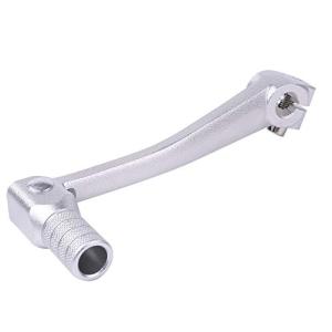 シフト ペダル 10mm 可倒式 スーパーシェルパ CRF50 TTR50 DT200WR アンダー レンズ ベーツ KRB179 (シルバー)