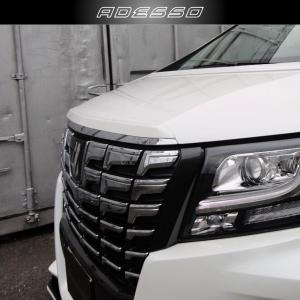 アルファード 30 系 ROHAN グラインダータトゥー ボンネット ゴースト