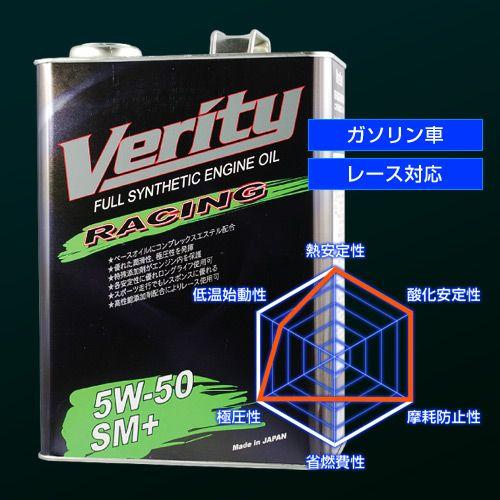 【送料無料】Verityエンジンオイル [レース対応] : FS RACING 5W-50 SM+ ...