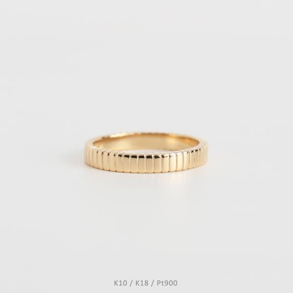 ブロック リング 指輪 レディース K10 K18 Pt900 ゴールド プラチナ 地金 ギフト プ...