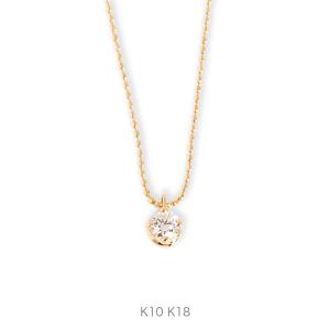 avaron Luna Necklace 三日月ダイヤネックレス10KYG 美品 Avaron（アヴァロン） 三日月 ダイヤモンド ネックレス K10 K18 Pt900