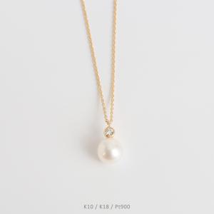 Avaron（アヴァロン） 一粒 ダイヤモンド 0.07ct ネックレス 