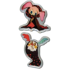 魔法少女まどか☆マギカ 魔女 二個入り ピンバッジ グッズ ...