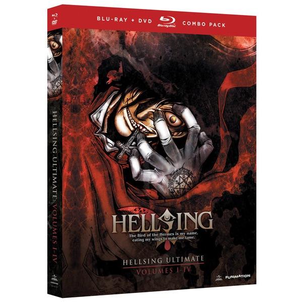 HELLSING Ultimate OVA版 1 BD+DVD 01-04話 195分収録 北米版