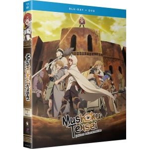 無職転生 異世界行ったら本気だす 第1期 2 BD+DVD 12-23話+OVA 300分収録 北米版