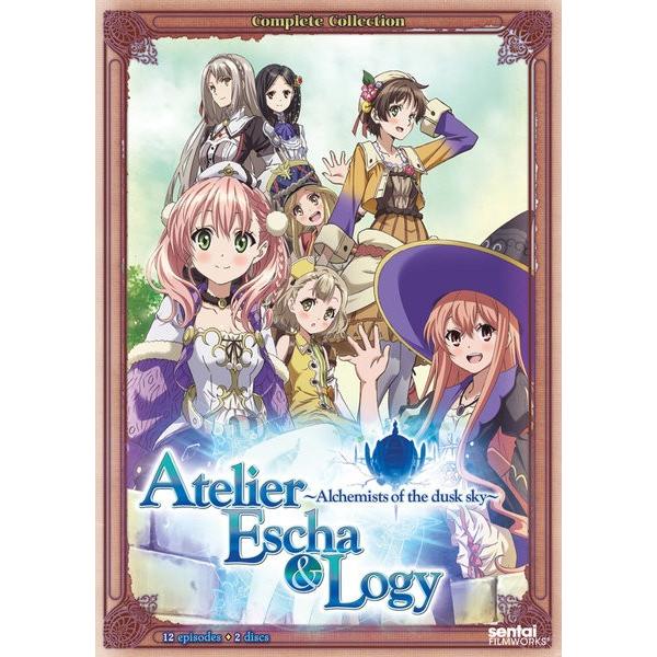 エスカ&amp;ロジーのアトリエ 黄昏の空の錬金術士 DVD 全12話 300分収録 北米版