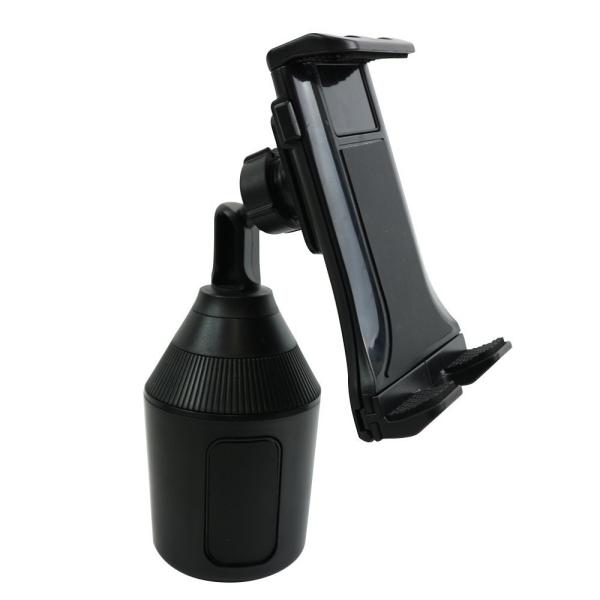 タブレットホルダー ドリンクホルダー固定 スマホにも対応 カーナビ利用に