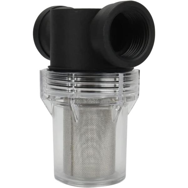 汎用 砂取り器 1インチ 25mm 井戸水 ろ過 砂こし 給水 水槽 ポンプ保護 ステンレスフィルタ...
