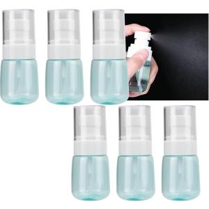 20ml スプレーボトル 遮光瓶 ガラス製 10本セット 透明キャップ付属