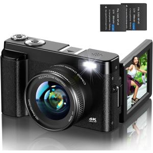 ジタルカメラ 4K 4800万画素 16倍Xズーム オートフォーカス 光学