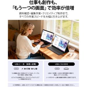 モバイルモニター 15.6インチ FHD ポー...の詳細画像1