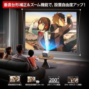 プロジェクター 360°回転 18000LM ...の詳細画像3