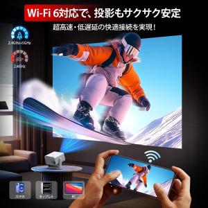 プロジェクター 360°回転 18000LM ...の詳細画像5