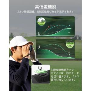 ゴルフ レーザー距離計 1000m/1093y...の詳細画像2