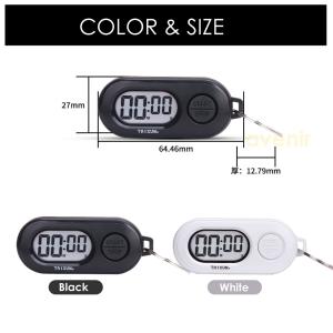 キーホルダー 型 ストップウォッチ デジタル ...の詳細画像1