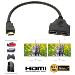 HDMI 分岐ケーブル HDMI分配器 分配ケ...の詳細画像1
