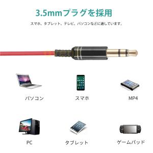 イヤホン カナル型 有線 3.5mm プラグ ...の詳細画像3