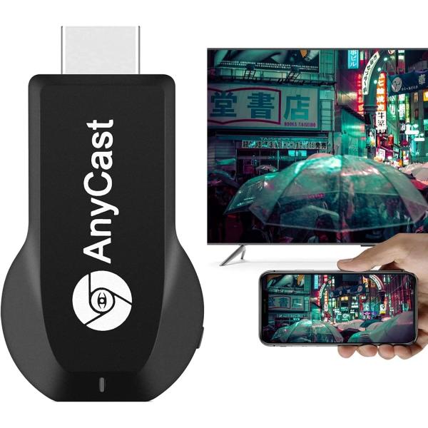 HDMI ミラキャスト 無線 4K スマホ画面をテレビに映す iOS Android Windows...