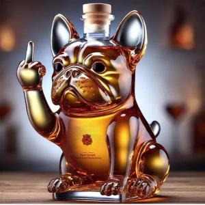 ウィスキーボトル フレンチブルドッグ形状のウィ...の詳細画像4