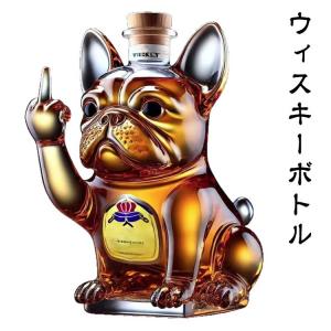 ウィスキーボトル フレンチブルドッグ形状のウィ...の詳細画像5
