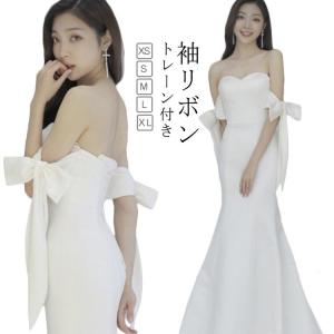 ウェディングドレス マーメイドライン ロングドレス