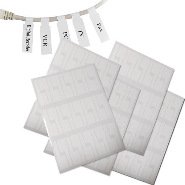 ケーブルラベル 150枚 ケーブルタグ 防水 防油 電源ケーブル LANケーブル 配線識別 配線整理...