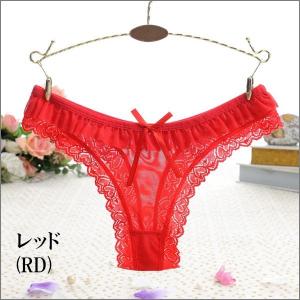 ショーツ Tバック ローライズ レース 下着 ...の詳細画像1
